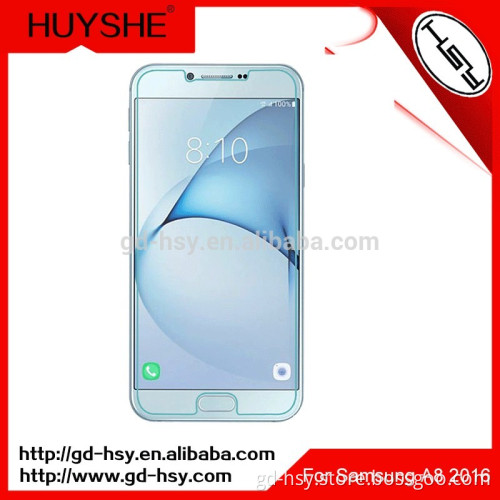 HUYSHE factory price for Samsung galaxy A8 2016 anti-shock tempered glass screen protector